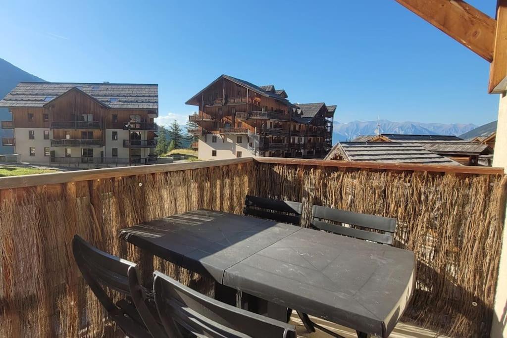 Appartement Duplex T3 6 Personnes Les Orres 1800 Tout Confort Pied Des Pistes Exterior foto